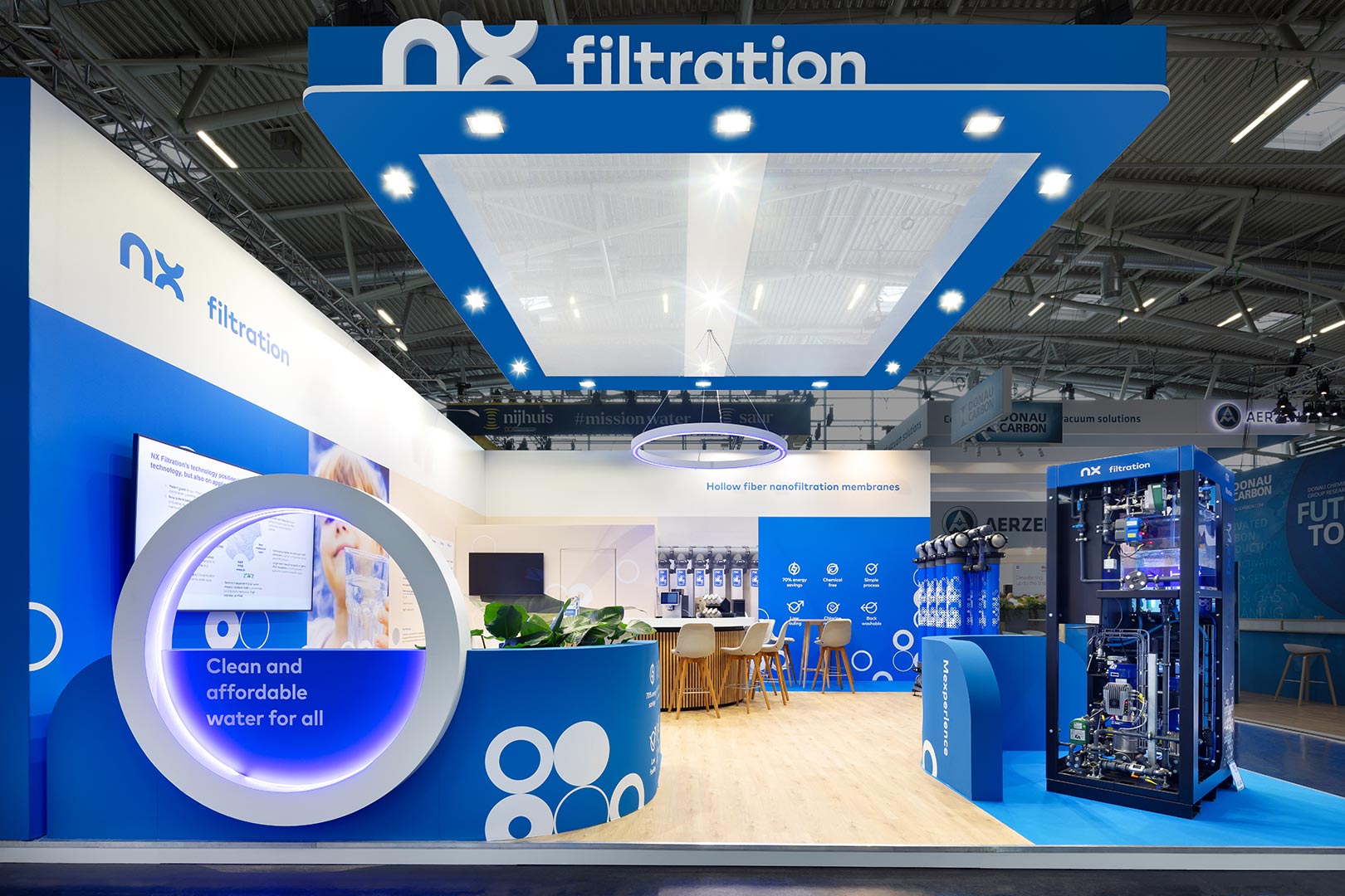 brand launch exhibition stand