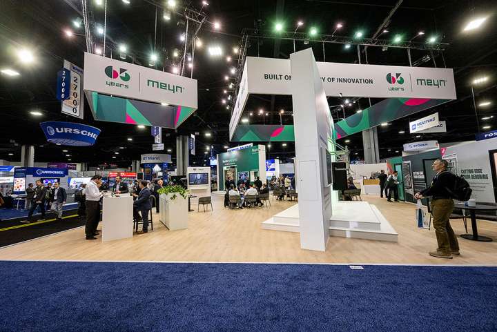 Beursstand IPPE, Atlanta, USA. Succesvolle beursdeelname in Amerika.