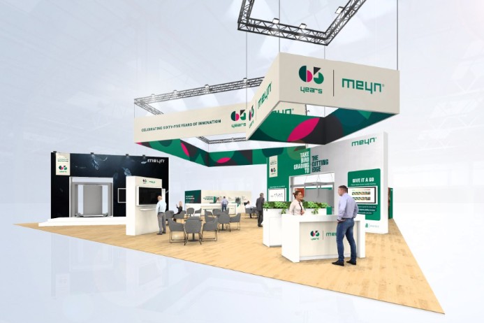 Beursstand Meyn Food - IPPE, Atlanta. Succesvolle beursdeelname in de USA.