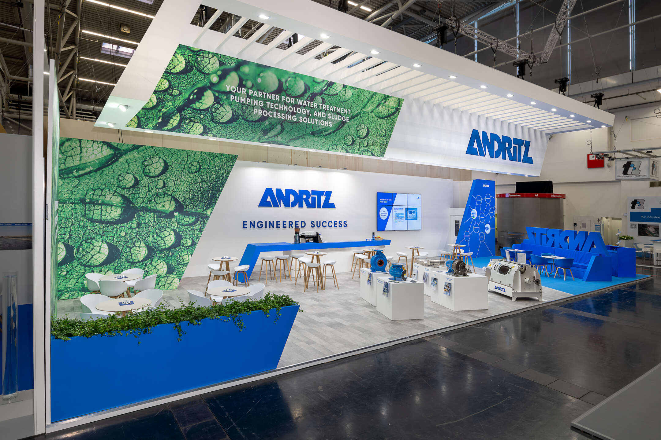 Custom made stand for Andritz AG