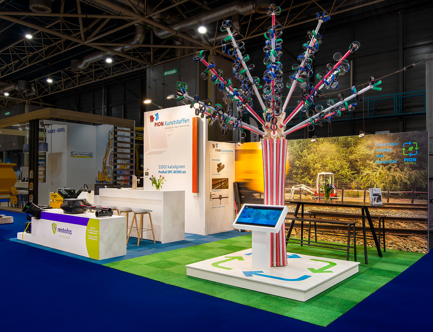 Sustainable Exhibition Stand Construction