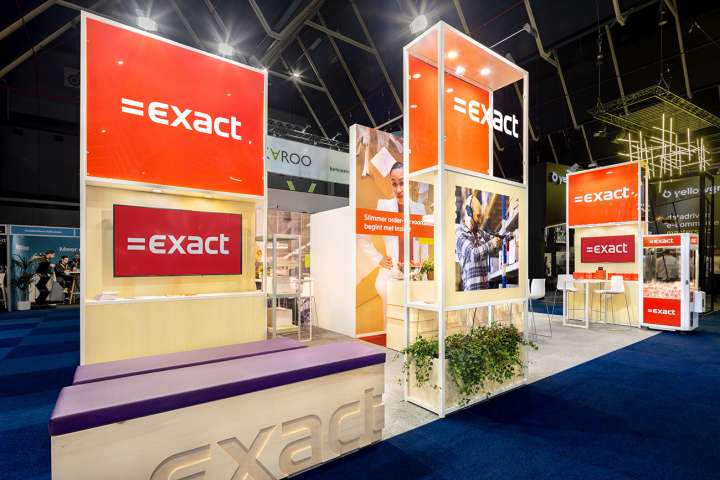 Circulair exhibition stand design