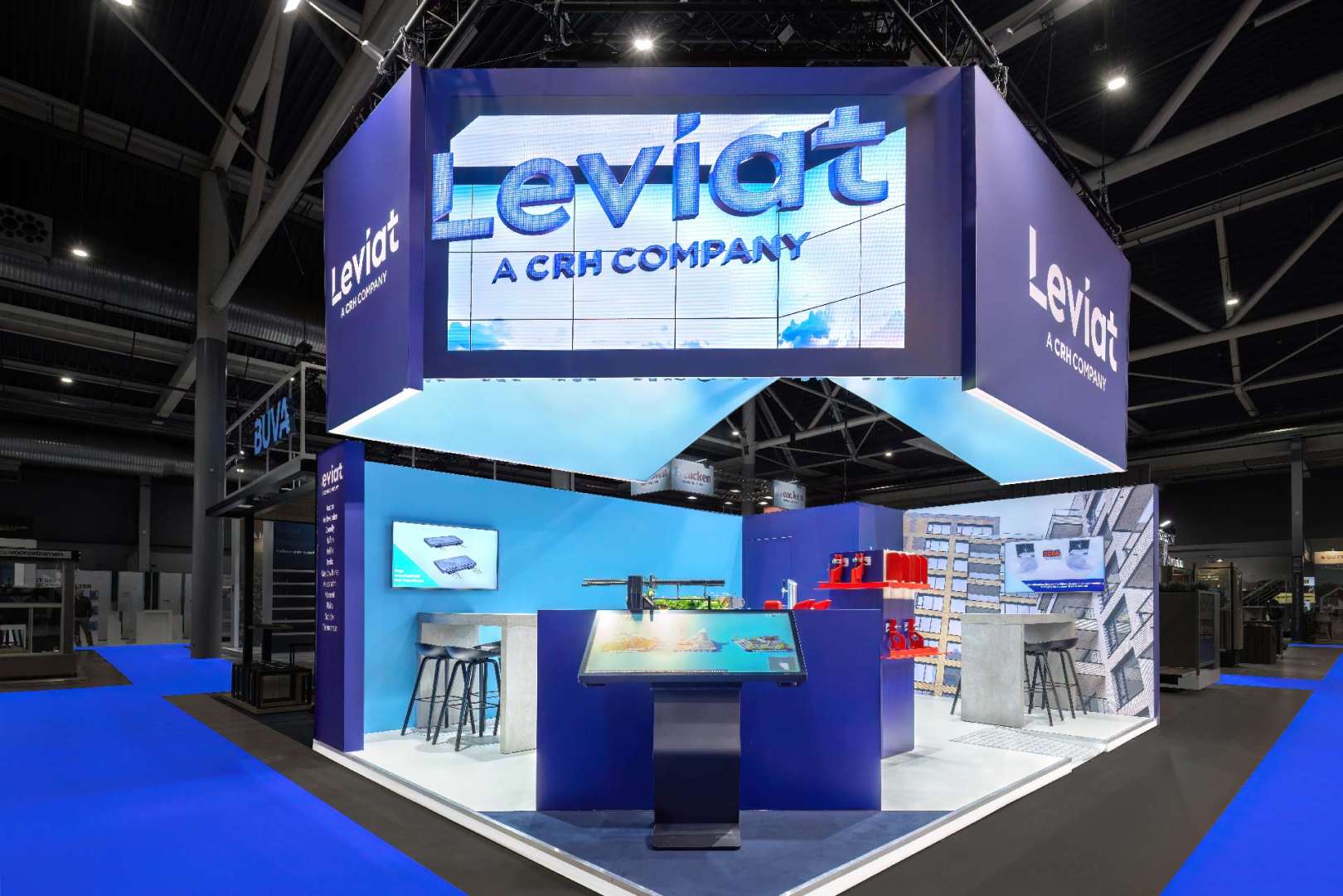 Leviat beursstand Bouwbeurs Utrecht