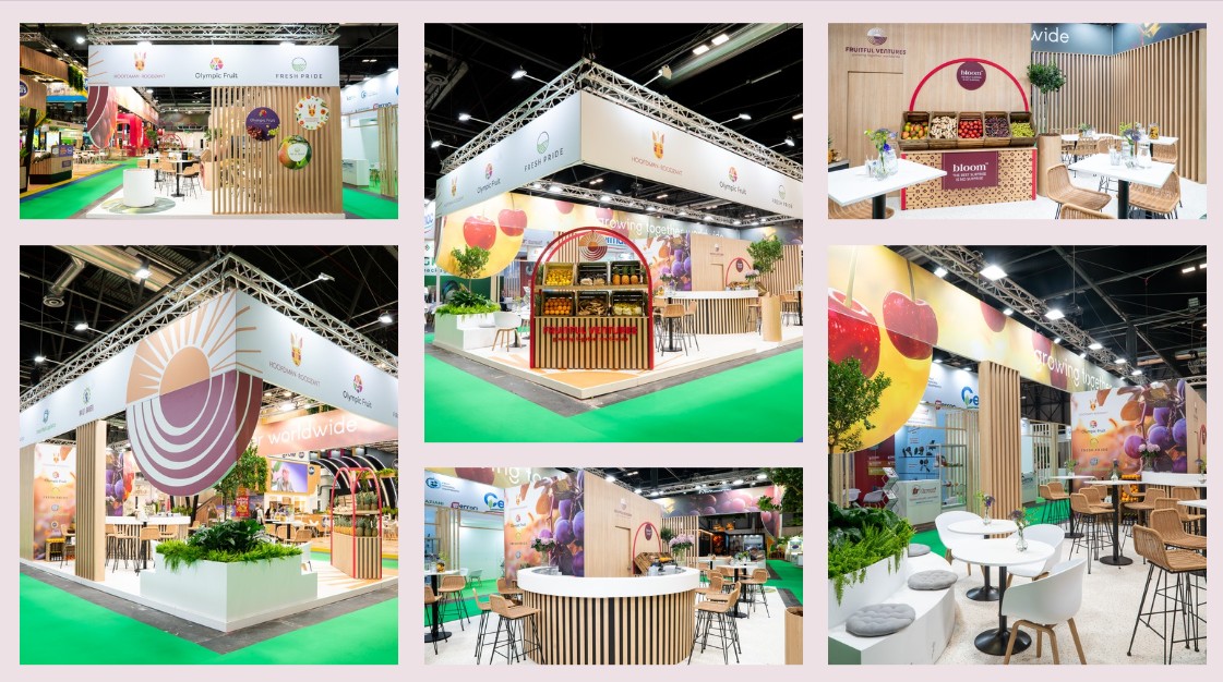 opvallen op een internationale beurs