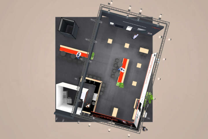 Viessmann booth seating area VSK